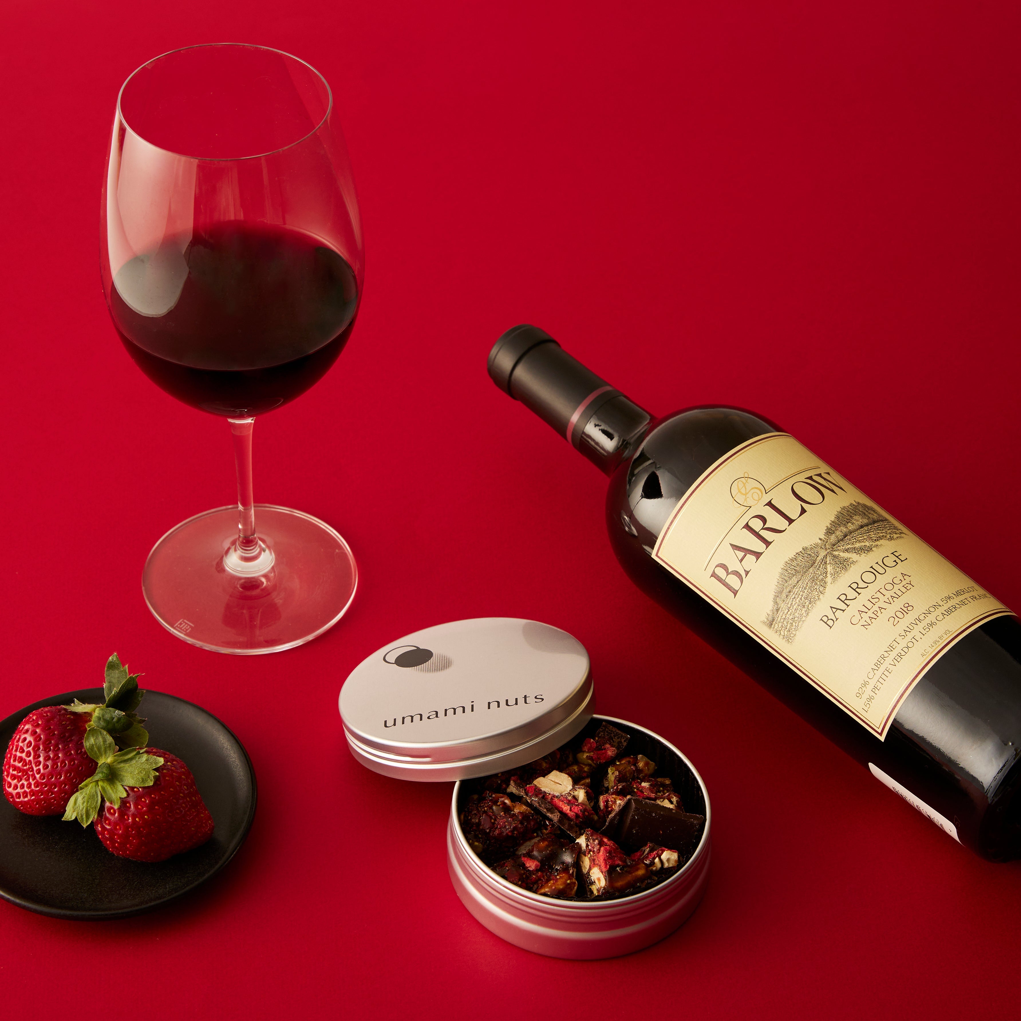 【オンラインショップ先行販売】<br>赤ワインと開運ショコラのペアリングセット