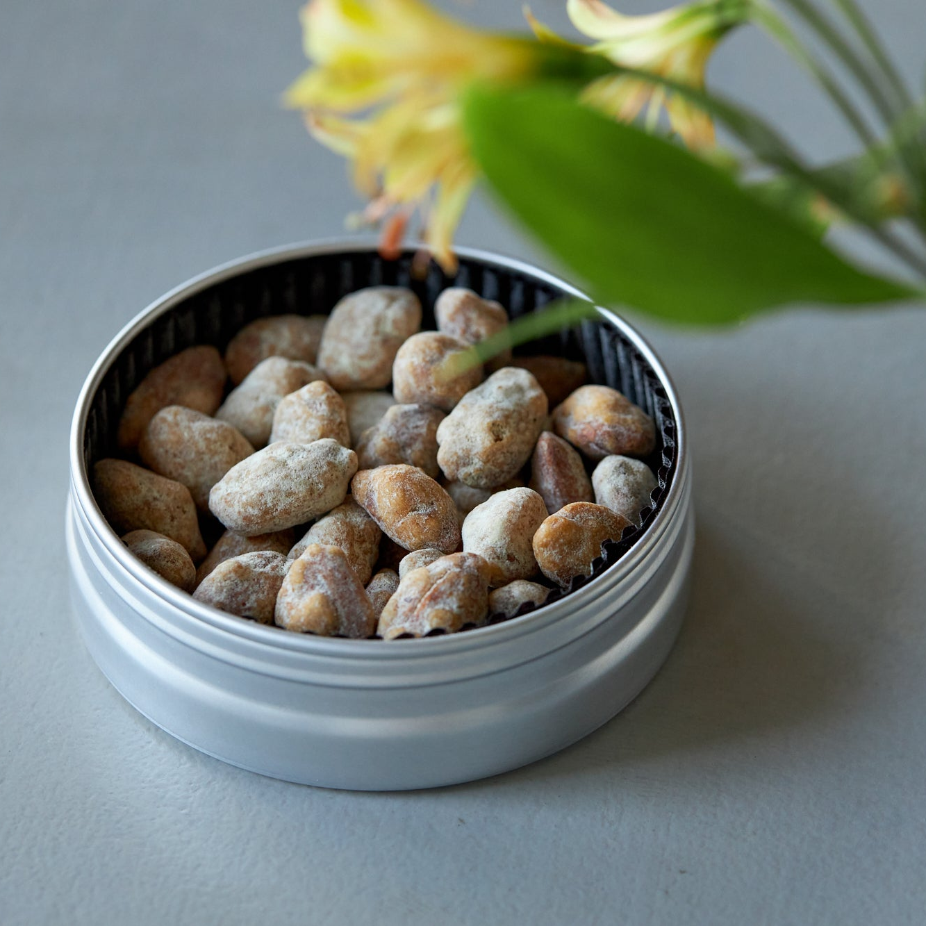 レモン醤油アーモンド